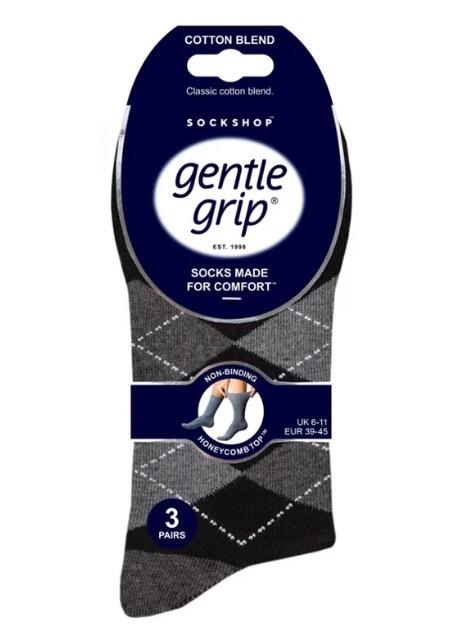 Gentle Grip Men's Socks